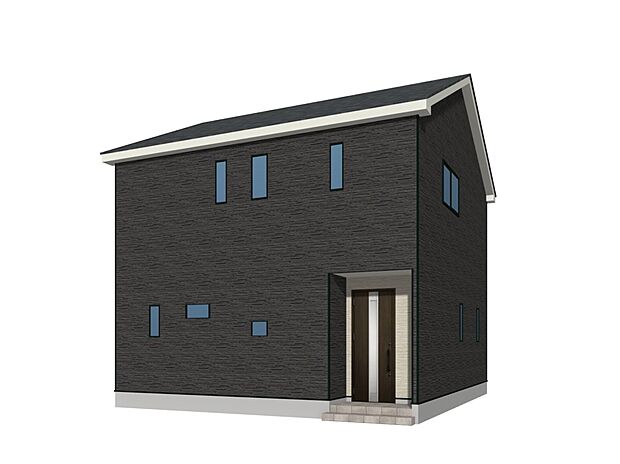 【完成予想図(外観)】完成予想外観パース(2号棟)