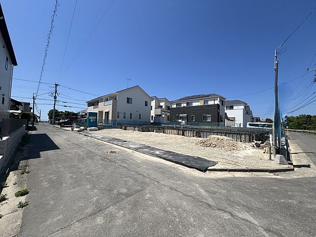 【前面道路含む現地写真】前面道路:南側4m公道