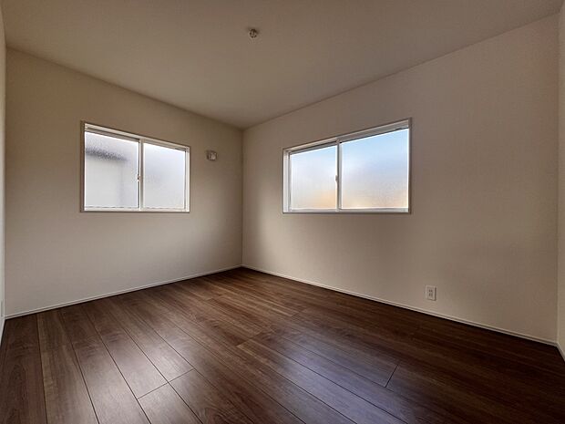 【同仕様写真(その他内観)】洋室6帖　お子さまのお部屋としてもお使いいただけます（3号棟同仕様）