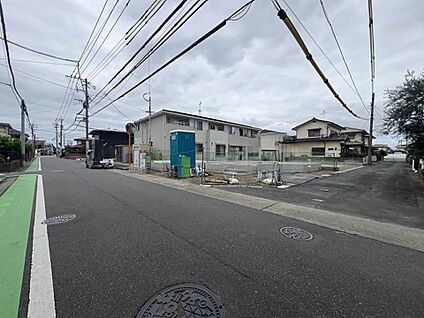 前面道路含む現地写真