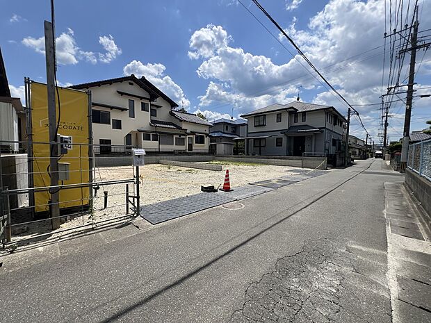 【前面道路含む現地写真】前面道路：北側4ｍ公道