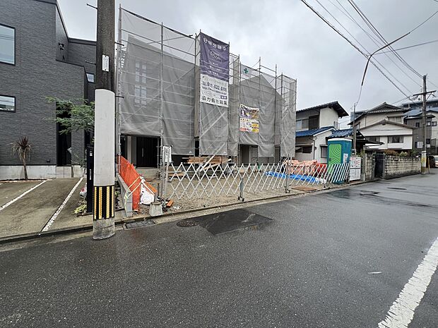 【前面道路含む現地写真】西側4.6m公道