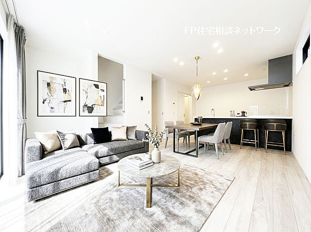 本画像はAIがCGで家具作成しており、実際の現地に家具は設置されておりません。また、販売価格に家具等は含まれておりません。