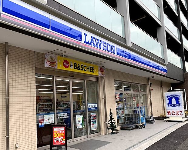 ローソン 三枚町山王森店(約140m)