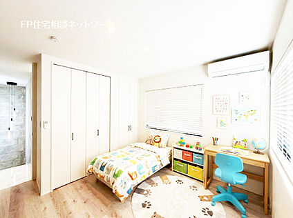 全室収納付きですっきり快適