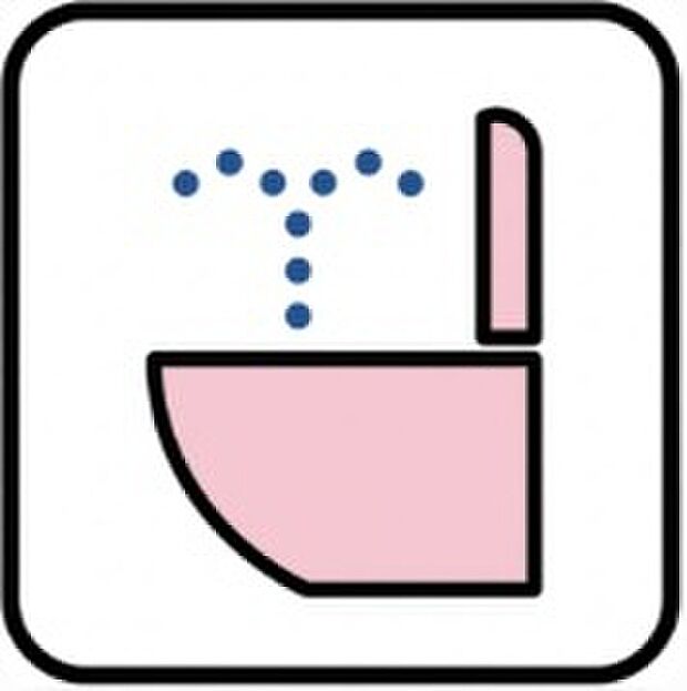 【ウォシュレット】ウォシュレット、暖房便座機能付のトイレです。従来型に比べ節水効果があり、お手入れもしやすいので、家計も家事の負担も軽減しやすいので、家計も家事の負担も軽減してくれます。