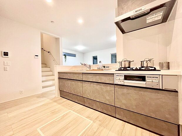 お料理を効率的に、楽しく!システムキッチン