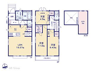 ～ME Select～　ロフト付きのマイホーム　市川市須和田２丁目　新築一戸建て　全２棟 その他