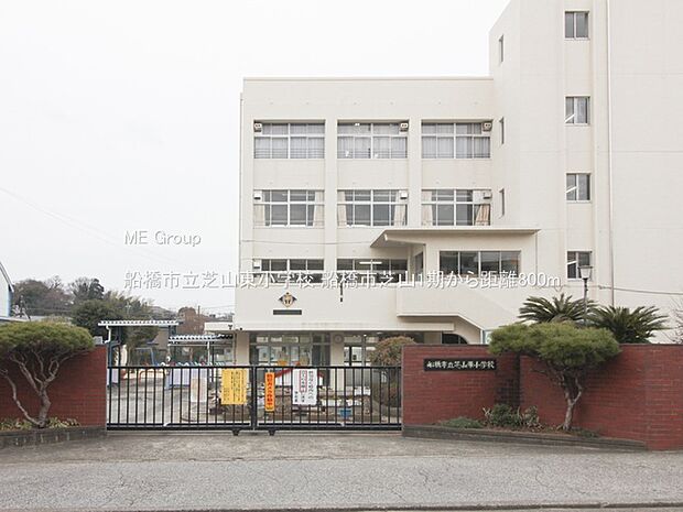 船橋市立芝山東小学校（約800m）