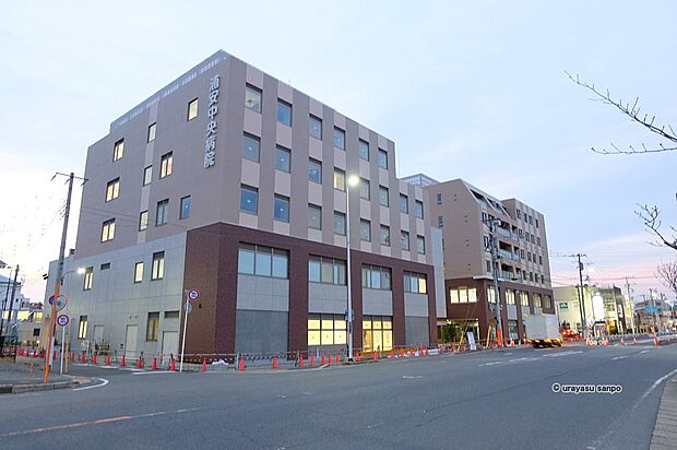 浦安中央病院（約1,300m）