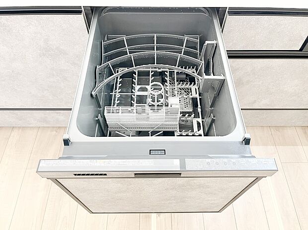 【食洗機】面倒なお片づけは食洗機にお任せ!家事の負担が減って、時間にも気持ちにもゆとりができます。