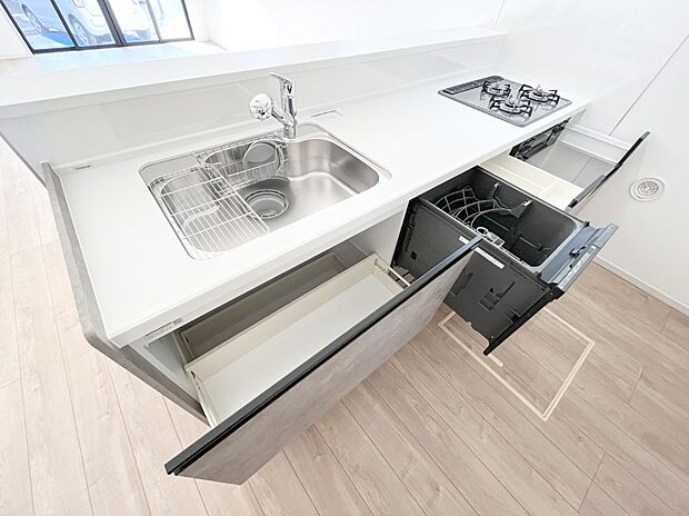 【スライド収納】使いやすさを優先したスライド式収納タイプ!