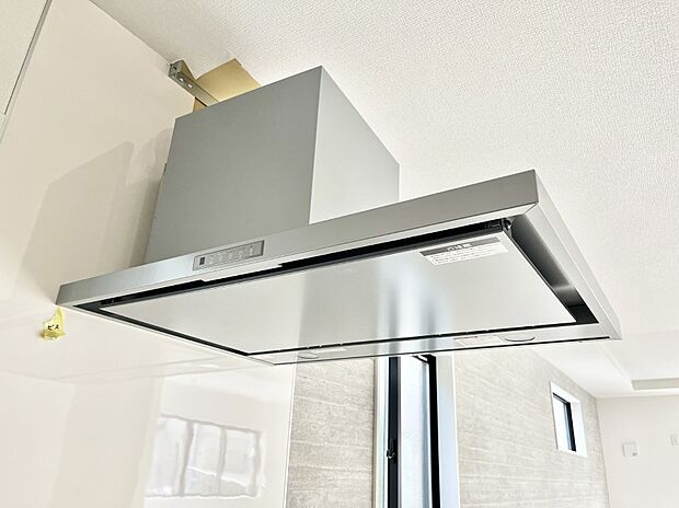 【レンジフード】基本的なお手入れはフィルターのみ！お手入れのしやすさも魅力です。