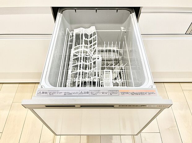 【食洗機】面倒なお片づけは食洗機にお任せ!家事の負担が減って、時間にも気持ちにもゆとりができます。