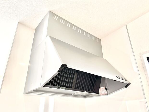 【レンジフード】基本的なお手入れはフィルターのみ！お手入れのしやすさも魅力です。