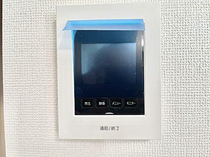TVモニター付きインターフォン