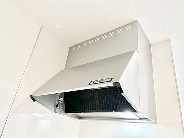 【レンジフード】基本的なお手入れはフィルターのみ！お手入れのしやすさも魅力です。