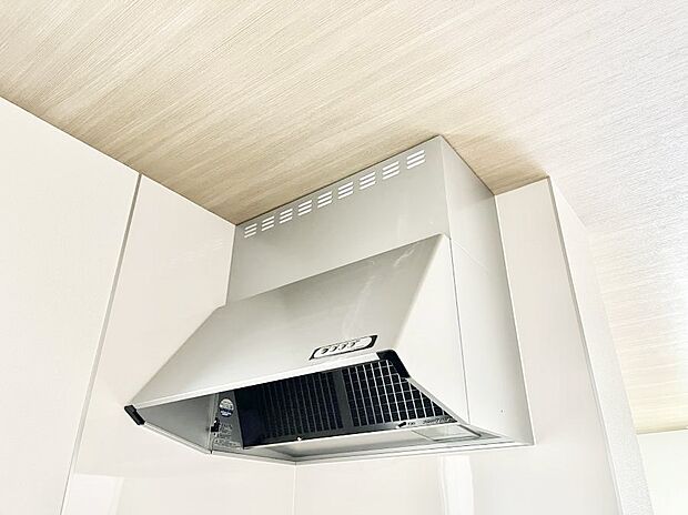 【レンジフード】基本的なお手入れはフィルターのみ！お手入れのしやすさも魅力です。