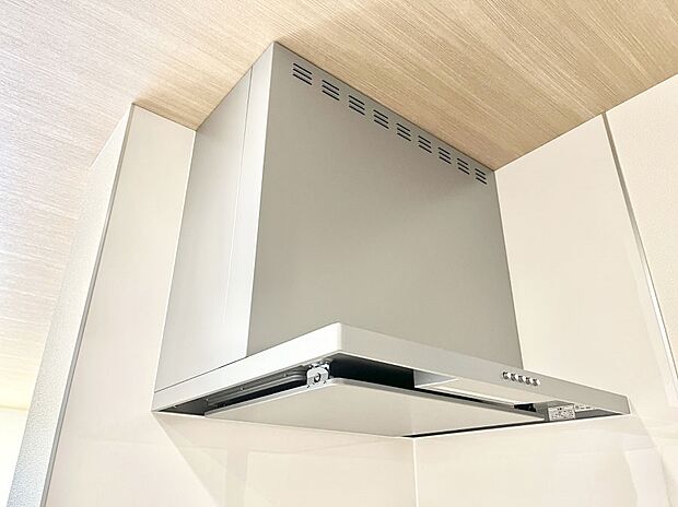 【レンジフード】基本的なお手入れはフィルターのみ！お手入れのしやすさも魅力です。