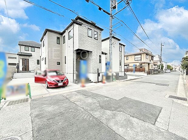 【前面道路含む現地写真】堂々完成！！ ここから始まる新生活を応援いたします！