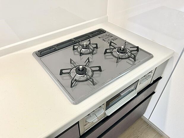 【3口コンロ】三口ガスコンロでお料理が一気にはかどりそう