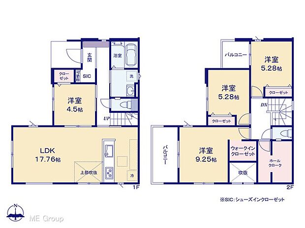 【4LDK】図面と異なる場合は現況を優先