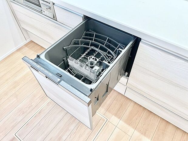 【食洗機】面倒なお片づけは食洗機にお任せ!家事の負担が減って、時間にも気持ちにもゆとりができます。