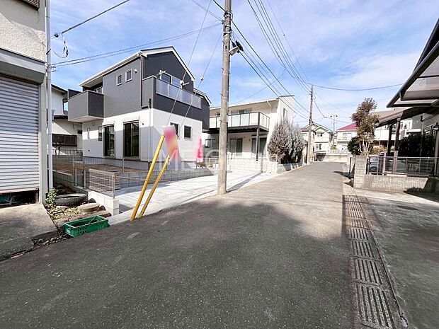 【前面道路含む現地写真】ここから始まる新生活を応援いたします