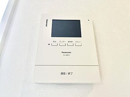 TVモニター付きインターフォン