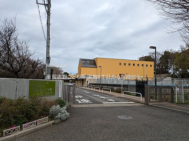 東習志野こども園（約800m）