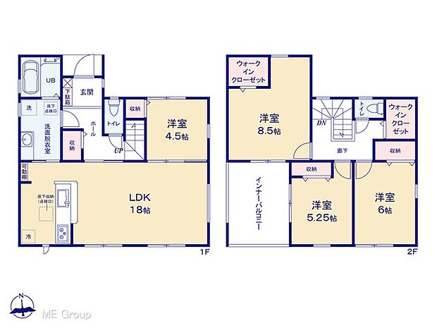 【4LDK】図面と異なる場合は現況を優先