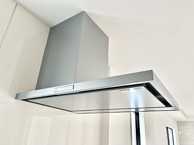 【レンジフード】基本的なお手入れはフィルターのみ！お手入れのしやすさも魅力です。