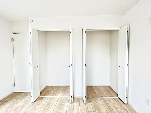 【収納】収納力あるクローゼット