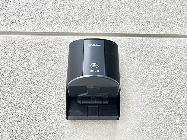 【その他現地】ＥＶ充電用屋外コンセント 。