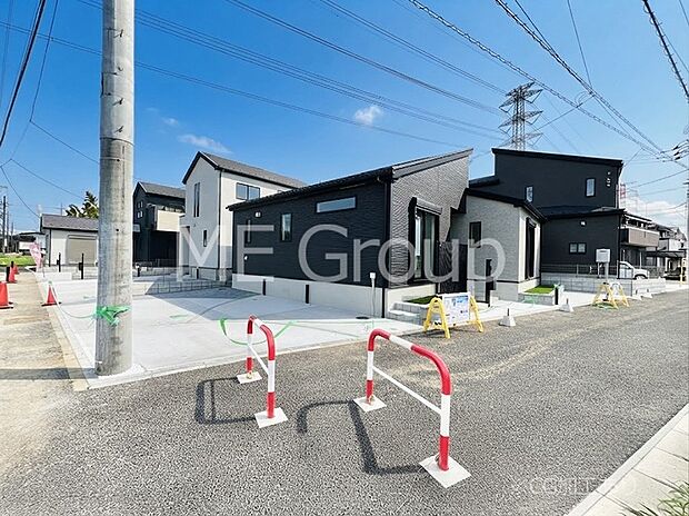 【前面道路含む現地写真】堂々完成!! ここから始まる新生活を応援いたします!