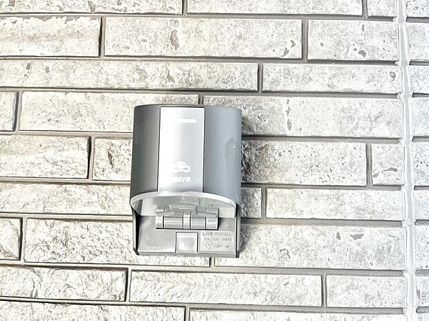 【その他現地】ＥＶ充電用屋外コンセント 。