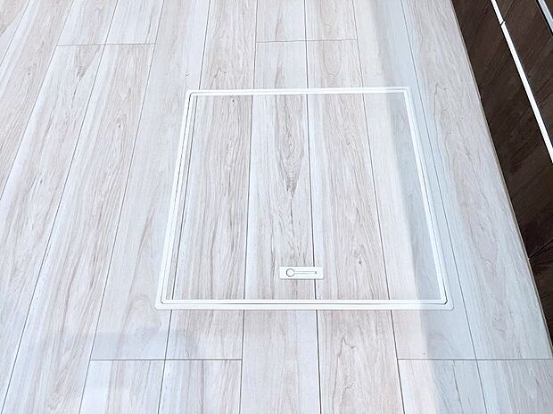 【床下収納】床下収納付き!日用品・非常用品の収納にも大活躍。