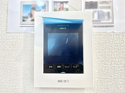 TVモニター付きインターフォン