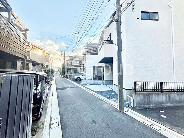 【前面道路含む現地写真】ここから始まる新生活を応援いたします