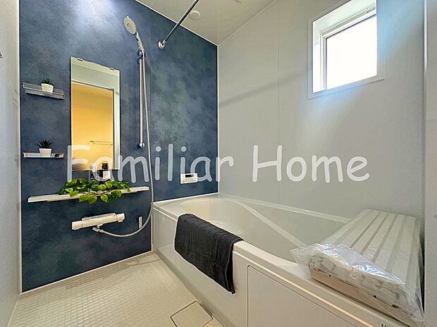 浴室 広々とした1坪の浴室でお子様と一緒に入ったり、1人でゆっくりくつろいだり体の疲れを癒します。