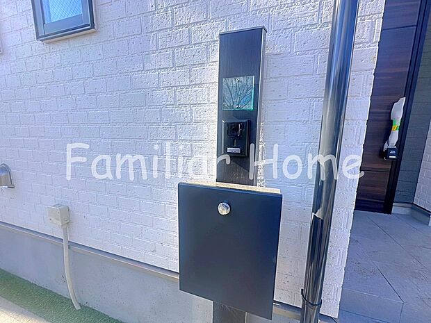 【TVモニター付きインターホン】TVモニター付きインターホン　来訪者が一目で分かります。