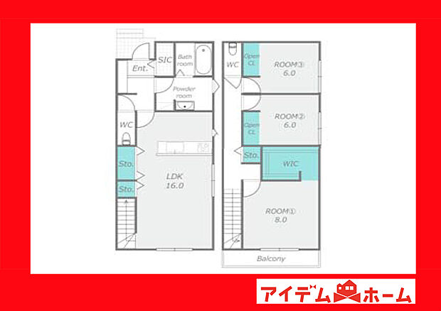 A棟間取り