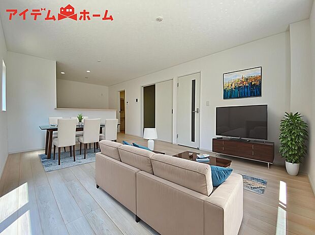 【リビング】家具はBGです。