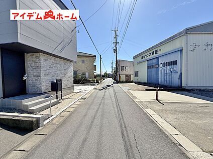 前面道路写真