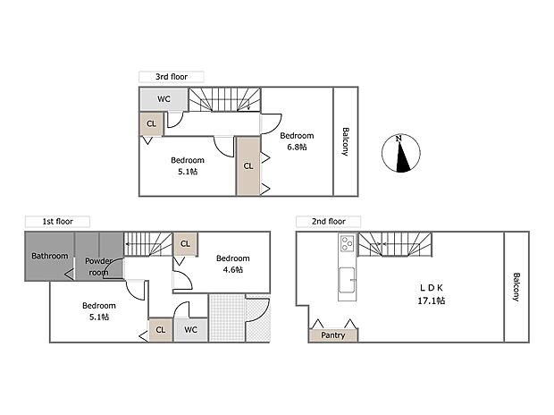 【D号棟参考プラン】建物込4580万円、土地面積79.27ｍ2、建物面積94.39ｍ2）期間限定！建物フリープランに付き、お客様のご要望をお聞かせください！