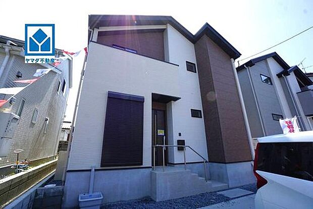 【外観】2号棟。福岡東バイパスまで車で約15分！（4.6ｋｍ）コストコホールセール 久山倉庫店まで車で約11分！（3.4ｋｍ）