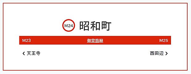 メトロ御堂筋線・昭和町駅(約960m)