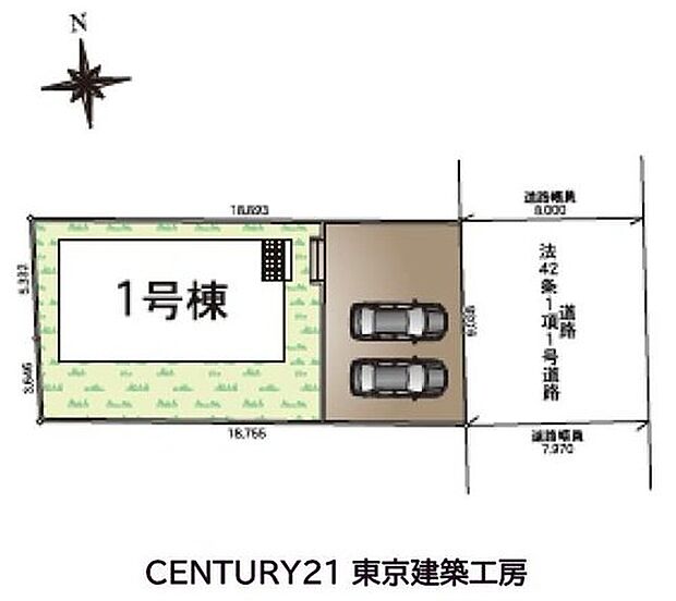 来客時にも便利なカースペース2台分。自転車やバイク置き場としても活用しやすく、暮らしの幅が広がります♪