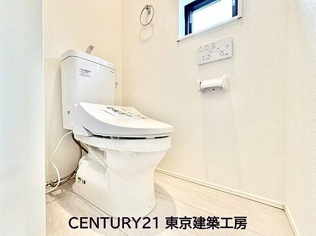 【 トイレ】◇汚れやすいトイレだからこそ、清潔感のあるホワイトで統一しています。より綺麗な状態をキープしたいと思えるでしょう♪