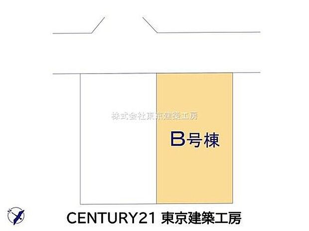 【全体区画図】前面道路に面した整った区画で、陽当たりや通風にも配慮された住環境。
敷地を有効活用しやすく、快適な暮らしを叶える住まいです。